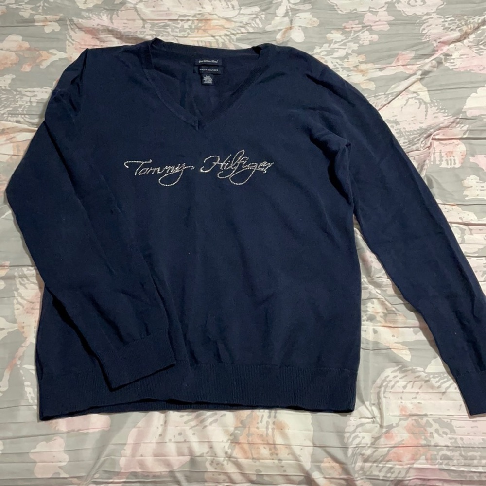 Tommy Hilfiger studded sweater with long sleeve